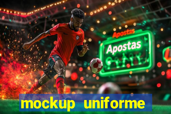 mockup uniforme futebol psd free